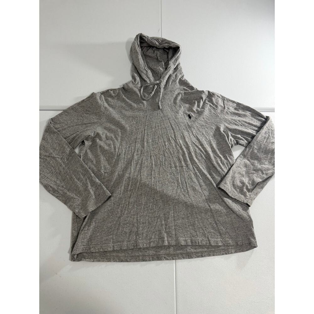 Polo Ralph Lauren Men’s Gray Lightweight Hoodie Size XL
